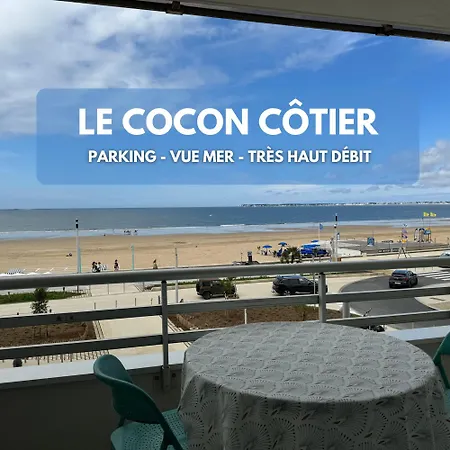 Cocon Cotier - Vue Sur Mer - Parking - Proche De La Thalasso - Terrasse Pornichet Exterior photo