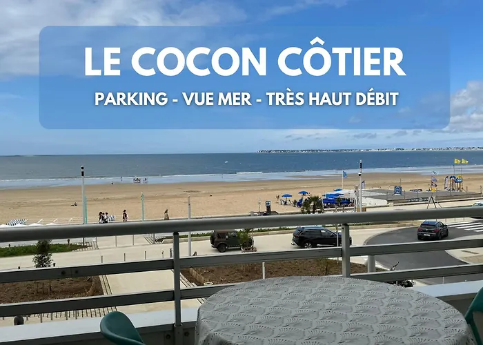 Cocon Cotier - Vue Sur Mer - Parking - Proche De La Thalasso - Terrasse