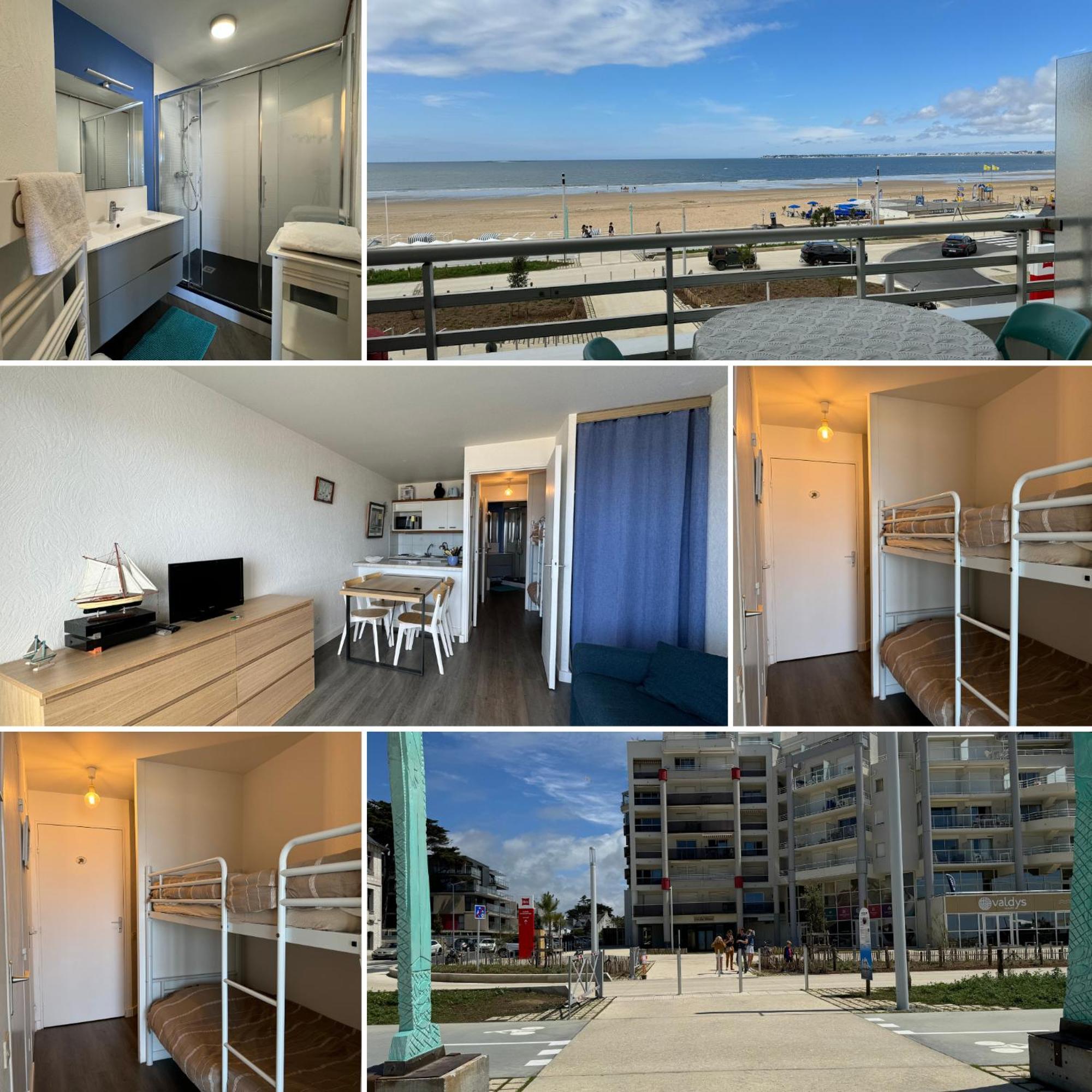 Cocon Cotier - Vue Sur - Parking - Proche De La Thalasso - Terrasse Apartment